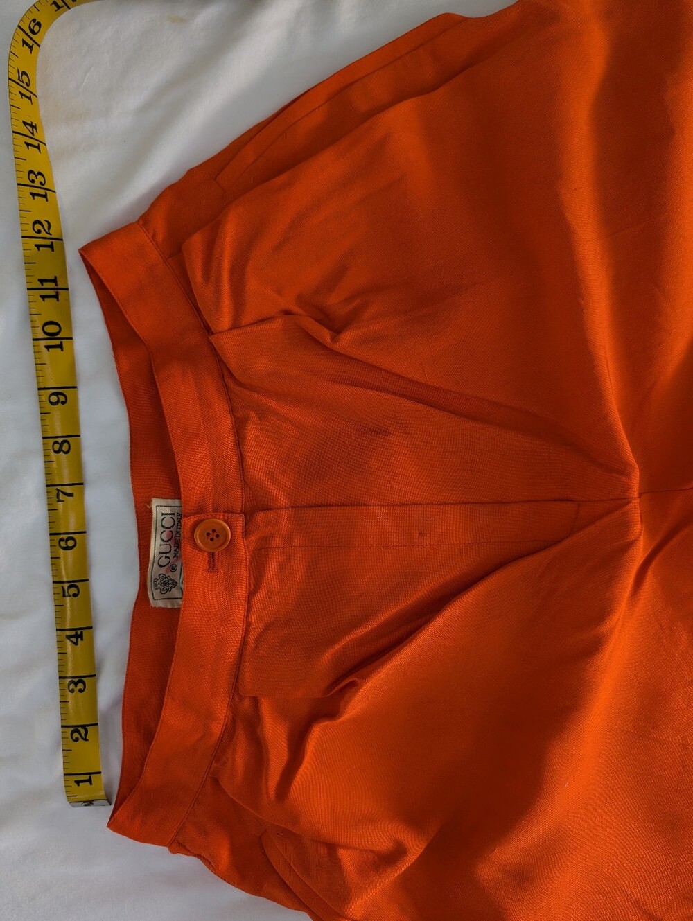 Gucci Vintage Silk Trousers